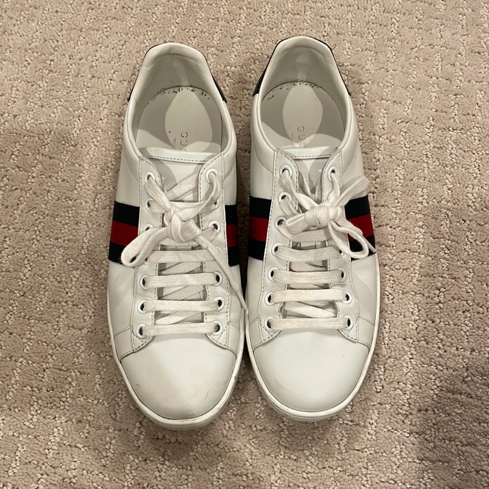 Gucci ace leather sneaker